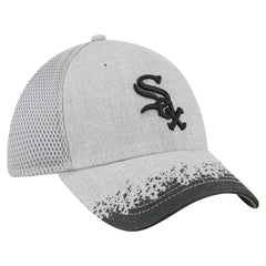 Chicago White Sox New Era Visor Paint Splatter 39THIRTY Flex Hat - Gray Hats