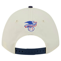 Milwaukee Brewers New Era World Series 9FORTY M-Crown Adjustable Hat - Cream/Royal Hats