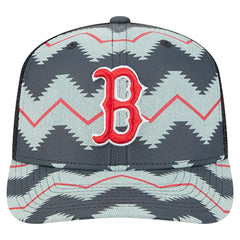 Boston Red Sox New Era Aztec Denim 9SEVENTY Adjustable Hat - Denim/Navy Hats