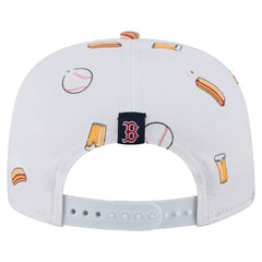 Boston Red Sox New Era Team Cheer Rope 19TWENTY Adjustable Hat - White Hats