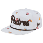 San Diego Padres New Era Team Cheer Rope 19TWENTY Adjustable Hat - White Hats