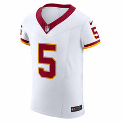 NFL Jayden Daniels Washington Commanders Alternate 2 Super Bowl Era Vapor F.U.S.E. Elite Jersey - White