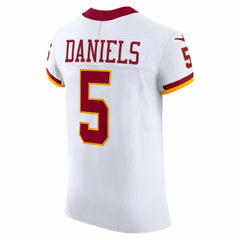 NFL Jayden Daniels Washington Commanders Alternate 2 Super Bowl Era Vapor F.U.S.E. Elite Jersey - White
