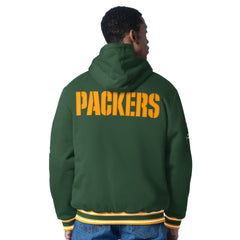 Green Bay Packers G-III Sports by Carl Banks Power Forward Commemorative Full-Zip Hooded Jacket Green