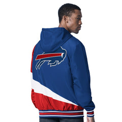 Buffalo Bills G-III Sports by Carl Banks Dual Threat Reversable Full-Zip Hooded Jacket Royal/Charcoal