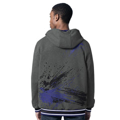 Baltimore Ravens G-III Sports by Carl Banks Dual Threat Reversable Full-Zip Hooded Jacket Purple/Charcoal