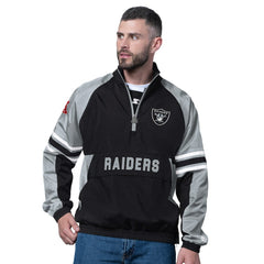 Las Vegas Raiders Starter Prospect Half-Zip Pullover Black
