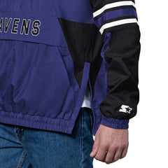 Baltimore Ravens Starter Prospect Half-Zip Pullover Purple