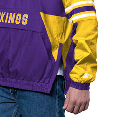 Minnesota Vikings Starter Prospect Half-Zip Pullover Purple