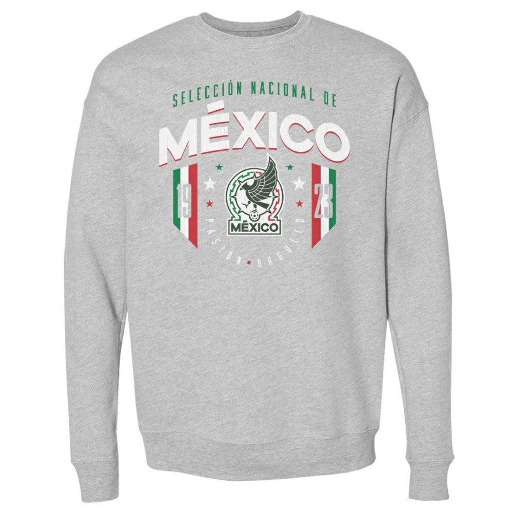 Mexico National Team 500 Level 1923 Pullover Sweatshirt Heather Gray shop