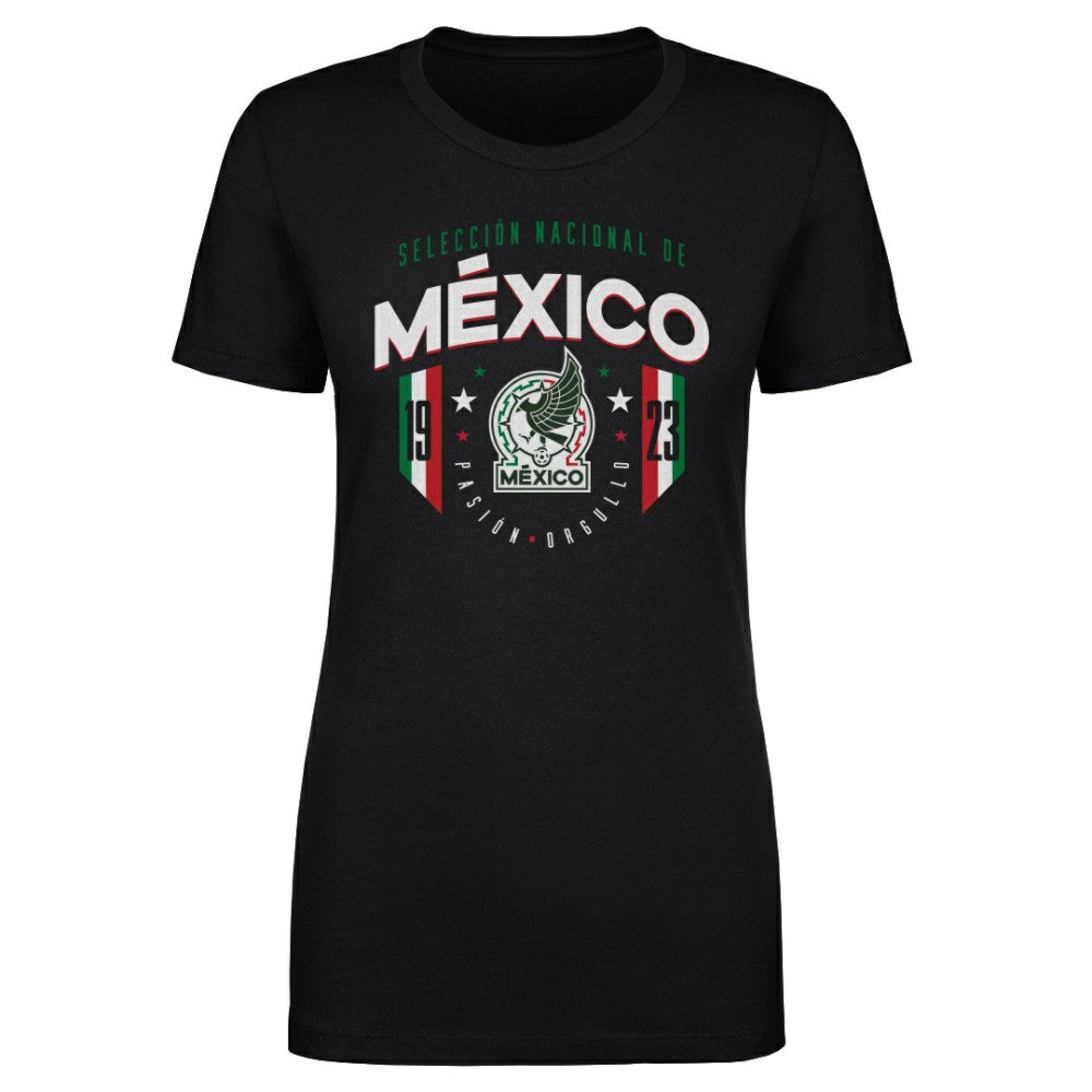 Mexico National Team 500 Level Women's 1923 T-Shirt Black shop