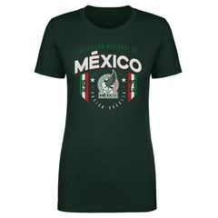 Mexico National Team 500 Level Women's 1923 T-Shirt Forest Green shop