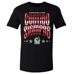 Mexico National Team 500 Level Contigo Siempre Vintage T-Shirt Black sale