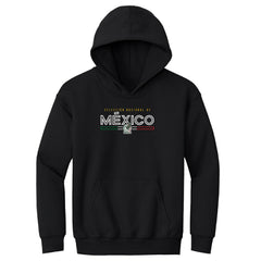 Mexico National Team 500 Level Youth Inline Pullover Hoodie Black