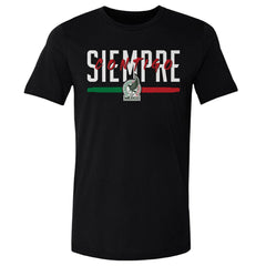 Mexico National Team 500 Level Siempre Contigo Cotton T-Shirt Black sale
