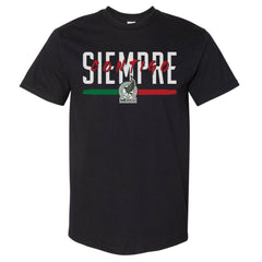 Mexico National Team 500 Level Siempre Contigo Heavyweight T-Shirt Black
