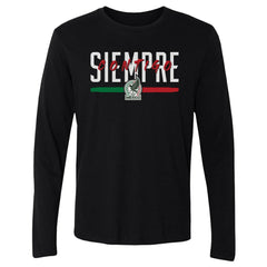 Mexico National Team 500 Level Siempre Contigo Long Sleeve T-Shirt Black shop
