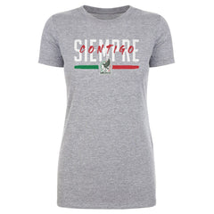 Mexico National Team 500 Level Women's Siempre Contigo T-Shirt Heather Gray shop