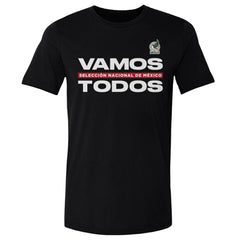 Mexico National Team 500 Level Vamos Todos Cotton T-Shirt Black shop