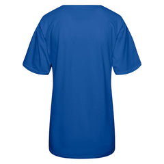 Dallas Cowboys Cheerleaders Women's Sweetheart Boots T-Shirt Royal