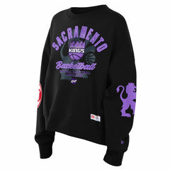 Sacramento Kings Women's 2025/26 City Edition Sweatshirt Black