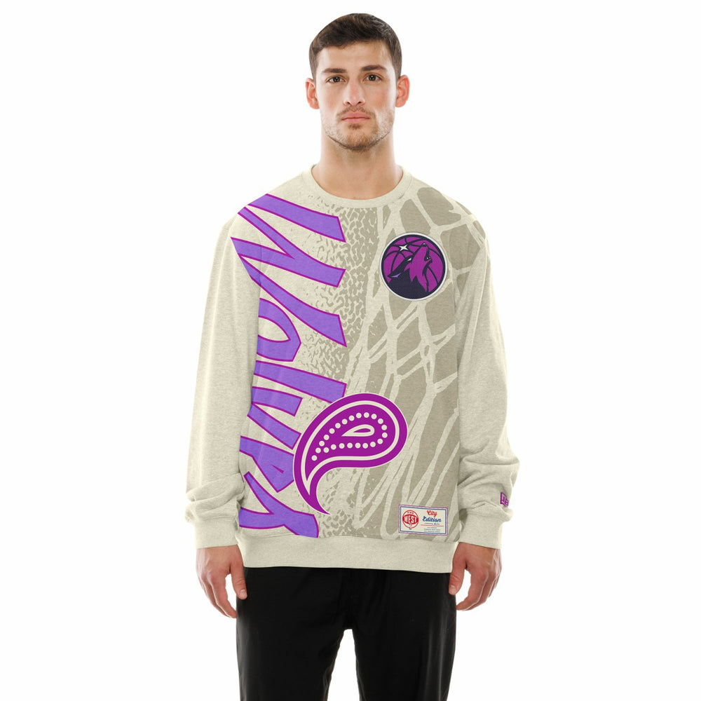 Minnesota Timberwolves 2025/26 City Edition Sweatshirt Tan