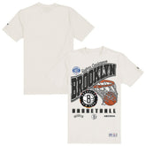 Brooklyn Nets Oversized City Edition Remix Vintage T-Shirt Cream