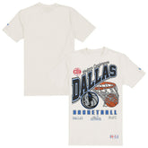 Dallas Mavericks Oversized City Edition Remix Vintage T-Shirt Cream