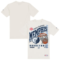 Memphis Grizzlies Oversized City Edition Remix Vintage T-Shirt Cream