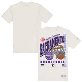 Sacramento Kings Oversized City Edition Remix Vintage T-Shirt Cream