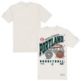 Portland Trail Blazers Oversized City Edition Remix Vintage T-Shirt Cream