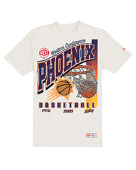 Phoenix Suns Oversized City Edition Remix Vintage T-Shirt Cream