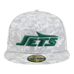 New York Jets New Era 2025 Salute to Service Fan Pack 59FIFTY Fitted Hat White