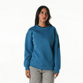 Carolina Panthers The Wild Collective Unisex Fleece Sweatshirt Blue
