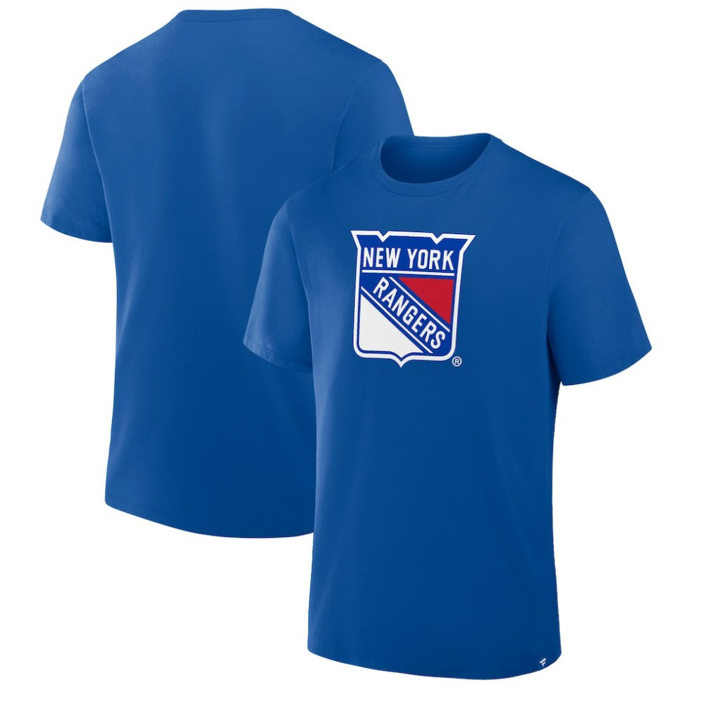 NHL New York Rangers Fanatics Essential Legacy T-Shirt - Blue