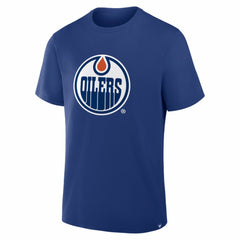 NHL Edmonton Oilers Fanatics Essential Legacy T-Shirt - Royal