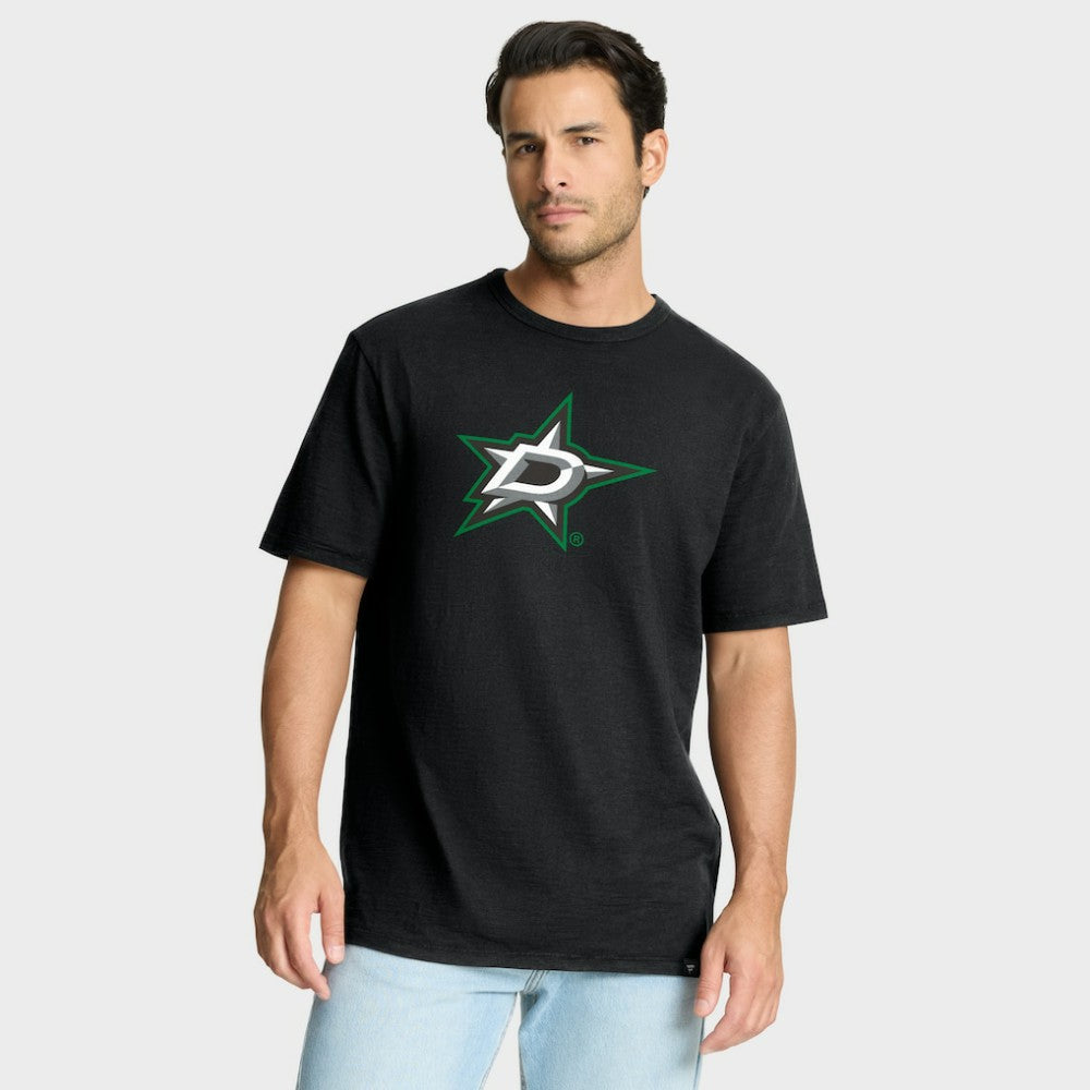 NHL Dallas Stars Fanatics Stadium Slub T-Shirt - Black