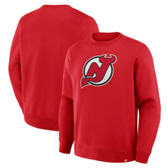 NHL New Jersey Devils Fanatics Essential Legacy Sweatshirt - Red