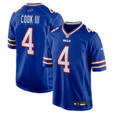 NFL James Cook III Buffalo Bills Team Game Jersey - Royal