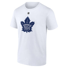 NHL Auston Matthews Toronto Maple Leafs Fanatics Authentic Stack Name & Number T-Shirt - White