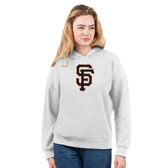 San Francisco Giants G-III 4Her by Carl Banks Women's T-Shirt and Hoodie Combo Pack - Black/Bright Heather Ceramic Hoodies