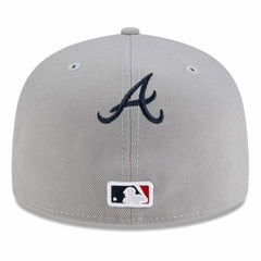 Atlanta Braves New Era x Hyperfly 59FIFTY Fitted Hat - Gray Hats