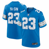 NFL Rock Ya-Sin Detroit Lions Team Game Jersey - Blue