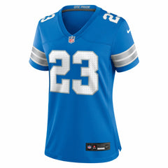 NFL Rock Ya-Sin Detroit Lions Women's Team Game Jersey - Blue