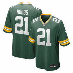 NFL Nate Hobbs Green Bay Packers Team Game Jersey - Green