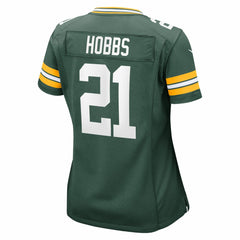 NFL Nate Hobbs Green Bay Packers Women's Team Game Jersey - Green