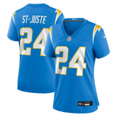Benjamin St-Juste Los Angeles Chargers Women's Team Game Jersey Powder Blue