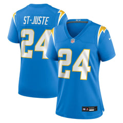 NFL Benjamin St-Juste Los Angeles Chargers Women's Team Game Jersey - Powder Blue