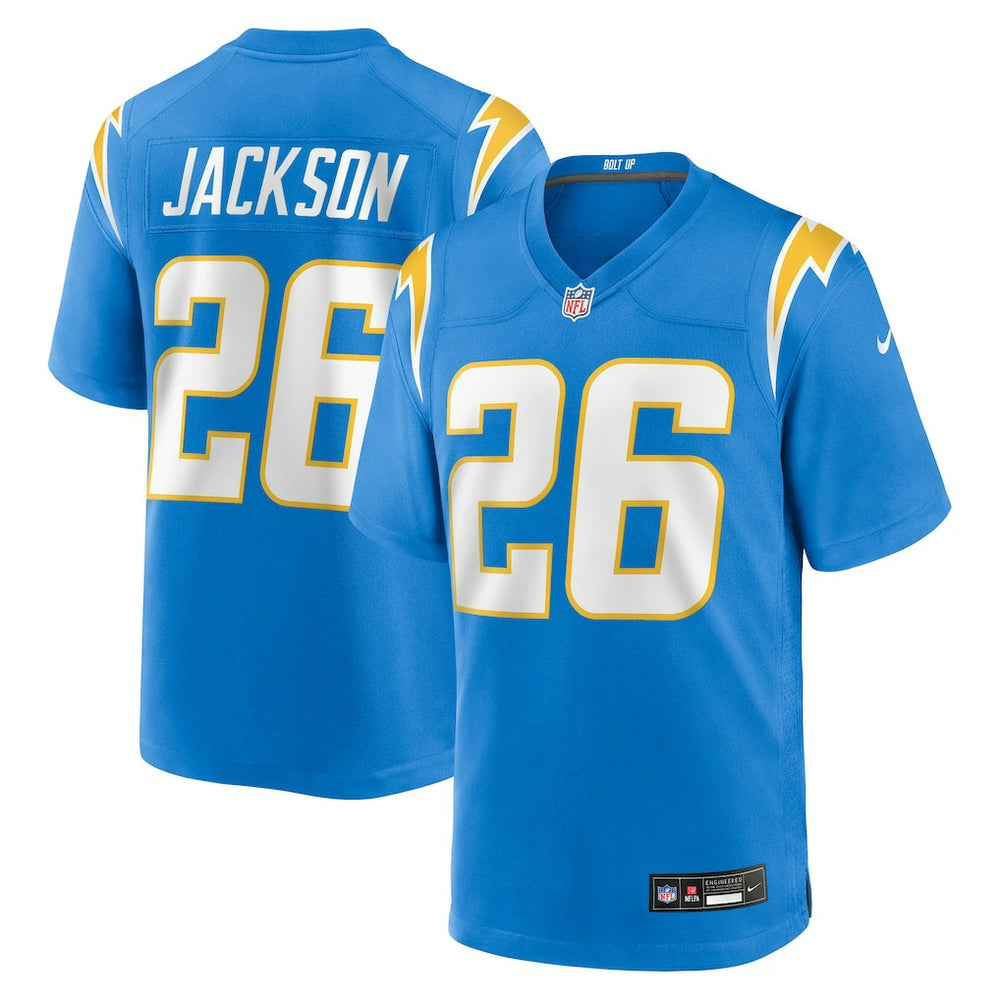 NFL Donte Jackson Los Angeles Chargers Team Game Jersey - Powder Blue