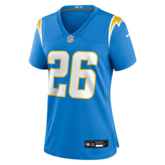 NFL Donte Jackson Los Angeles Chargers Women's Team Game Jersey - Powder Blue